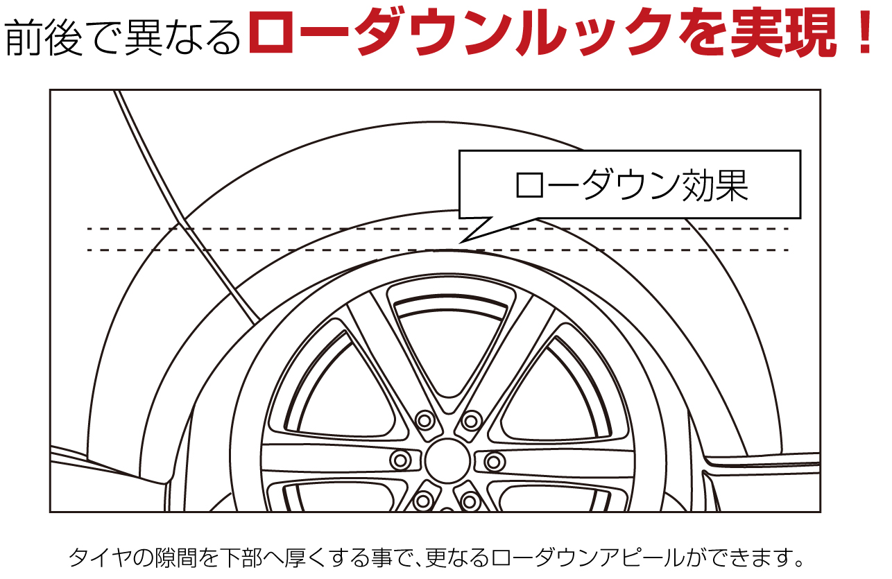 200系ハイエースレガンス　ABSオーバーフェンダーver4